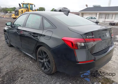 2023 Honda Civic Sport из США, поврежденный, VIN 2HGFE2F59PH556177